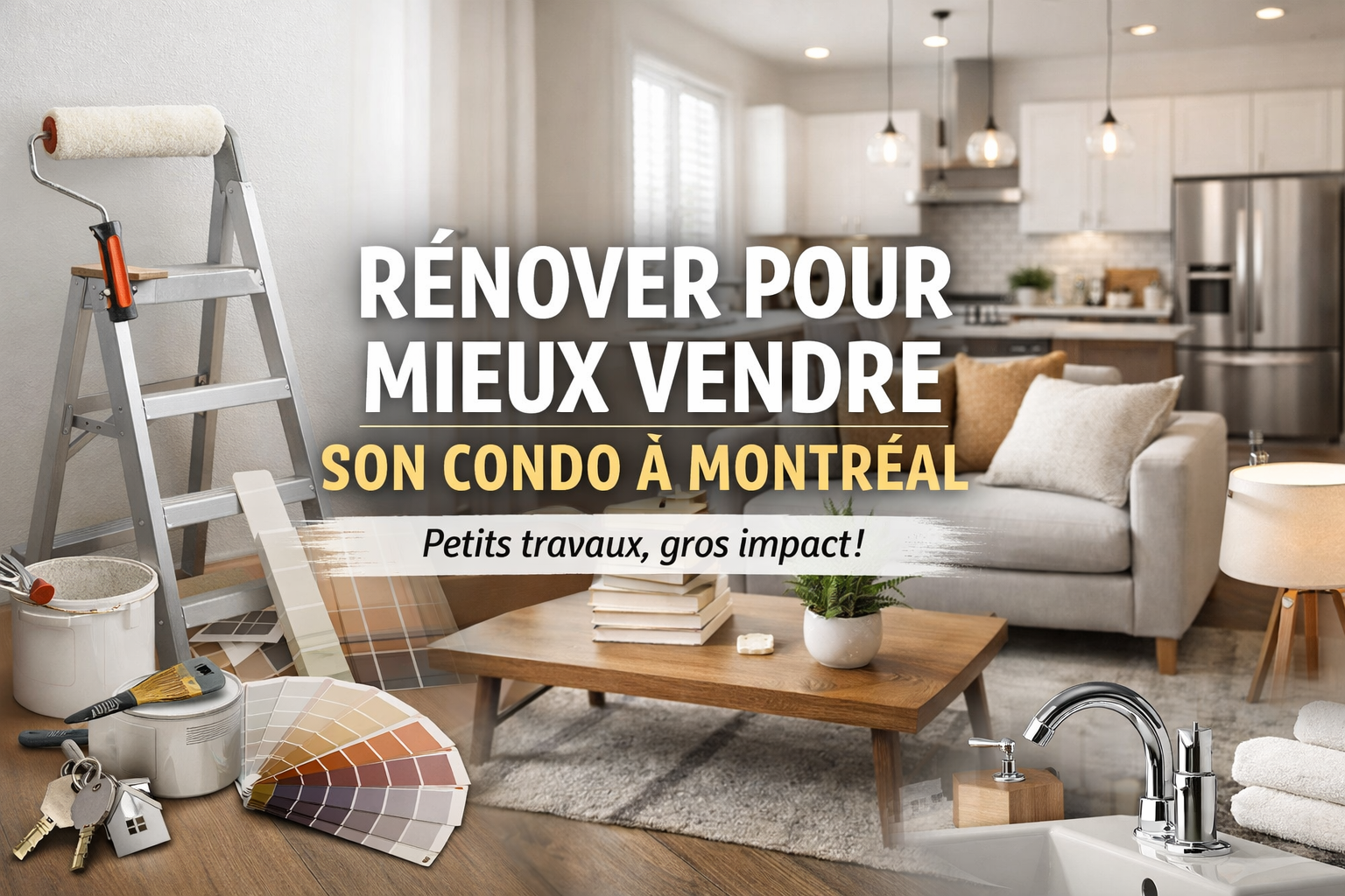 Guide de rénovations essentielles (Pour vendre votre condo)